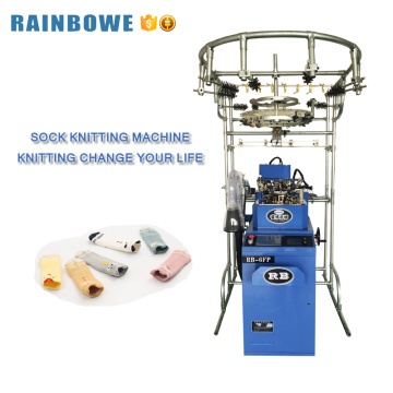 China supplier knitting machine capacity of sock manufacturing machine for baby socks